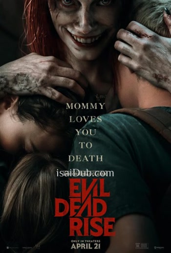 Evil Dead Rise (2023) (English) - Tamil Movie Poster