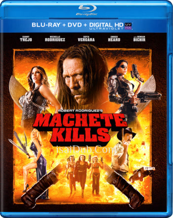 Machete Kills (2013) (English) - Tamil Movie Poster