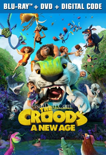 The Croods A New Age (2020) (English) - Tamil Movie Poster